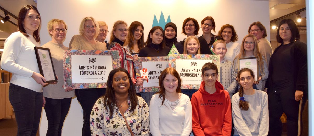 Vinnare i Sveriges mest hållbara för-, grund- och gymnasieskola 2019